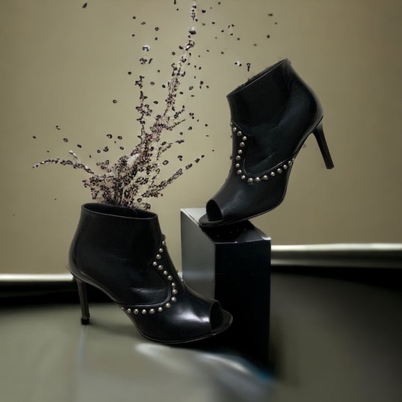 Saint Laurent Paris Jane Studded Bootie Size 36 $995 - Picture 5 of 6